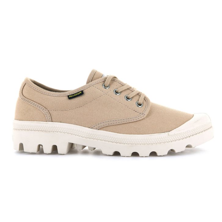 Chaussures Richelieu Palladium Pallabrousse Femme Kaki | FR BYN573E